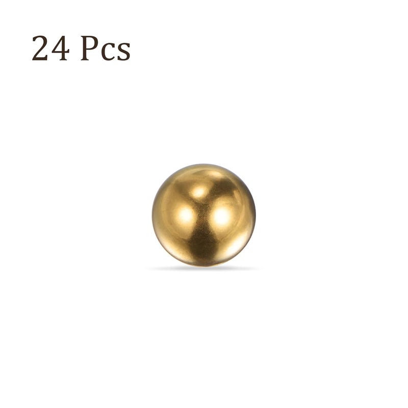 Kozelo 24pcs Brass Precision Balls - [3/8-inch] Round for Bearings Bushings Valves, Machinery, Automotive, and DIY Use - Image 5